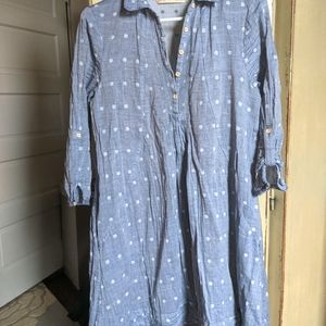 Anthropologie Isabella Sinclair Chambray Dress